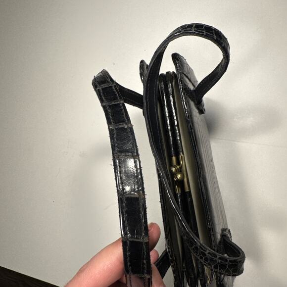 Vintage Alligator Leather Small Hand Bag - Picture 6 of 16